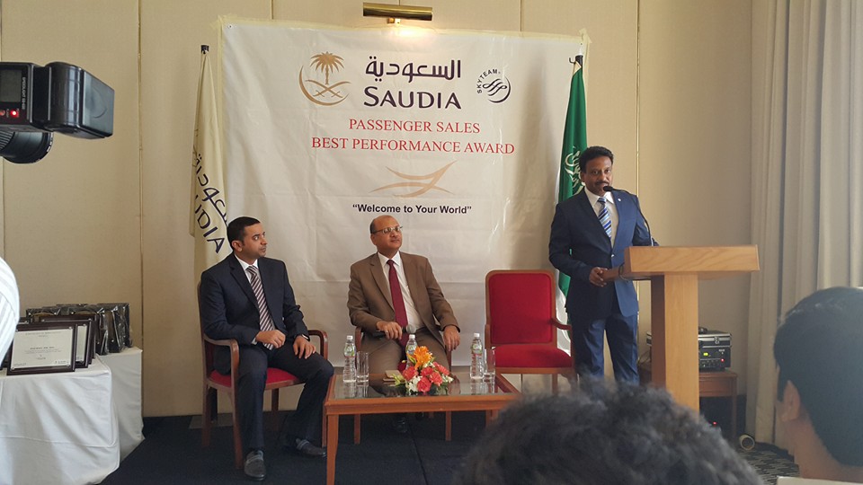 Saudi Airlines - Best Performance Award 2015